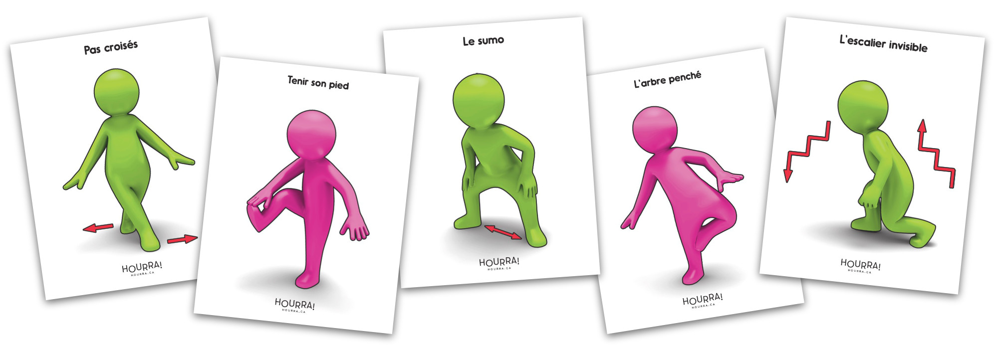 Affiches pour corridors actifs